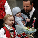 Kronprins Haakon med Prinsesse Ingrid Alexandra og Prins Sverre Magnus (Foto: Jarl Fr. Erichsen / Scanpix)

